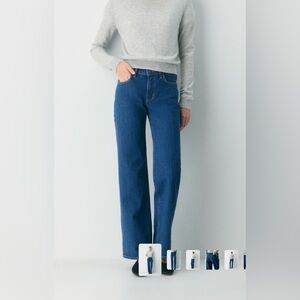 Aritzia Denim Forum Lana Jean in Retro Blue